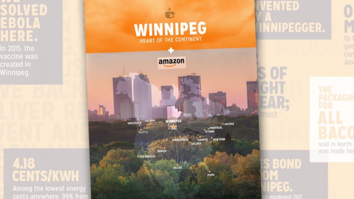 ​Amazon bid highlights Winnipeg advantage