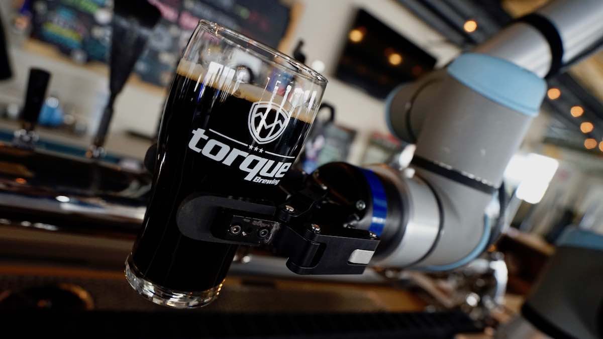 Robots serving beer: Showcasing the potential of robotics and automation