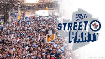 Winnipeg Ready to Celebrate During Round Two of Jets Playoffs Hockey